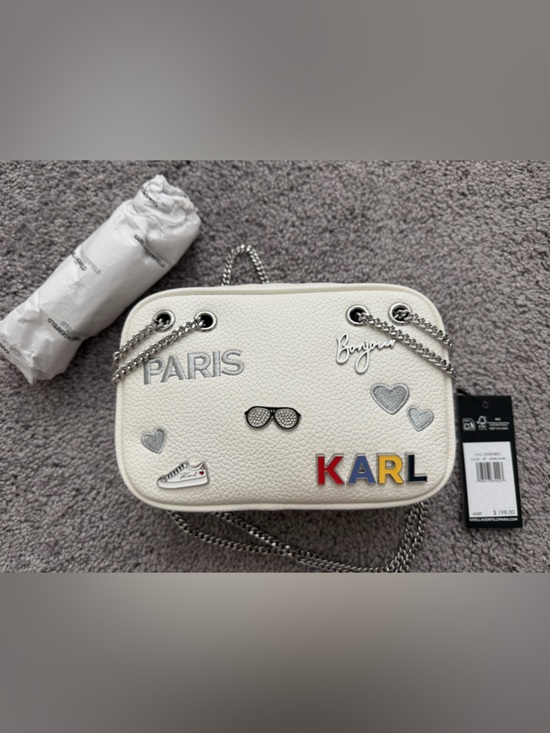 Karl Lagerfeld Handbags - Karl Lagerfeld Paris Meuricel mini leather handbag NWT